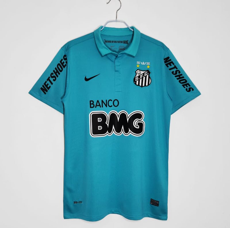Camisa Santos Retrô 12/13- Masculina- Torcedor- Azul