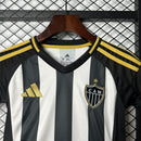 Kit Infantil Atlético Mineiro I 25/26 - Preto e Branco
