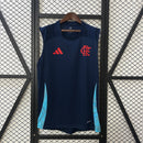 Camisa Flamengo Regata 25/26 - Treino- Azul Escuro
