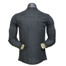 Camisa México Manga Longa Ouro 25/26  - Preta -Masculina- Torcedor