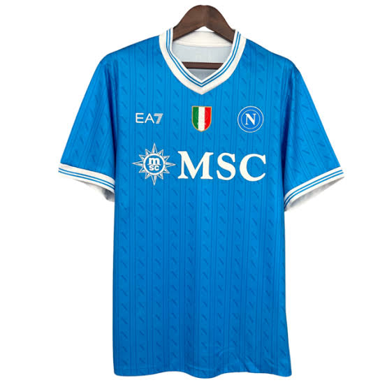 Camisa Napoli I 25/26- Masculina-Torcedor